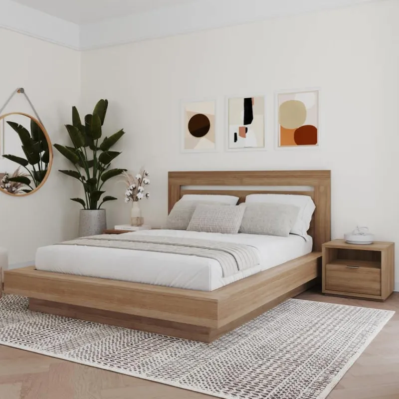 Nexera Queen Bedroom Set (60") - 4 pcs -