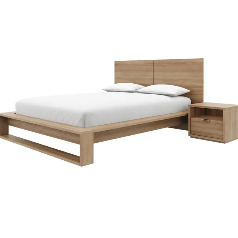 Nexera Queen Bedroom Set (60") - 4 pcs -