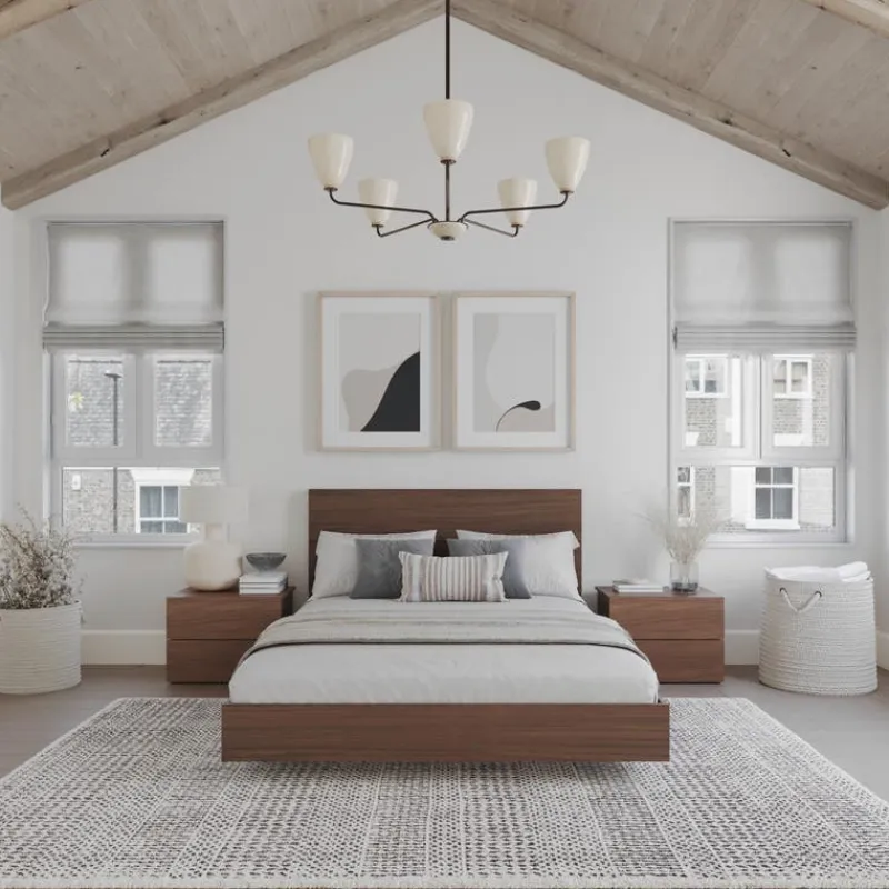 Nexera Queen Bedroom Set (60") - 4 pcs -