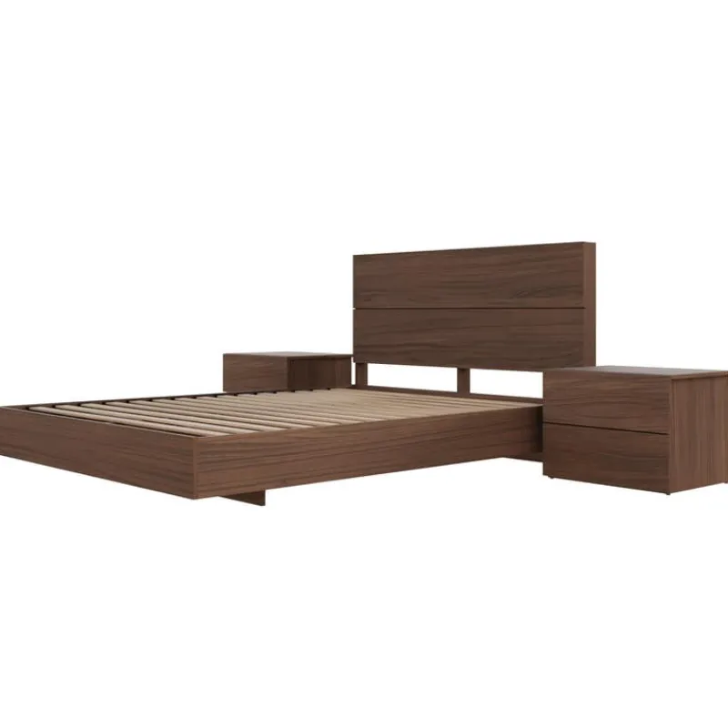 Nexera Queen Bedroom Set (60") - 4 pcs -