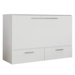 Queen Cabinet Bed with 6.5-inch Mattress -