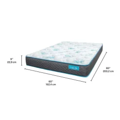 Dreamstar Queen Firm Foam Mattress-in-a-Box - 60"