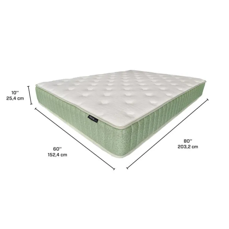 Queen Firm Mattress-in-a-Box with Pocket Coils - 60"
