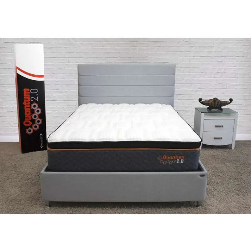 Dreamstar Queen Medium-Firm Mattress-in-a-Box with Pocket Coils- 60"