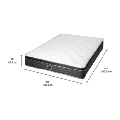 Dreamstar Queen Medium-Firm Mattress with Springs - 60"