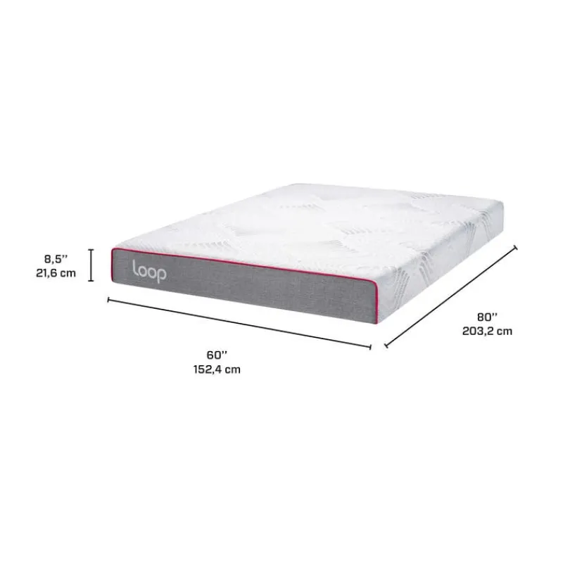 Dreamstar Queen Medium-Firm Memory Foam Mattress-in-a-Box - 8.5”