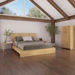 SUA-V Queen Platform Bed (60")