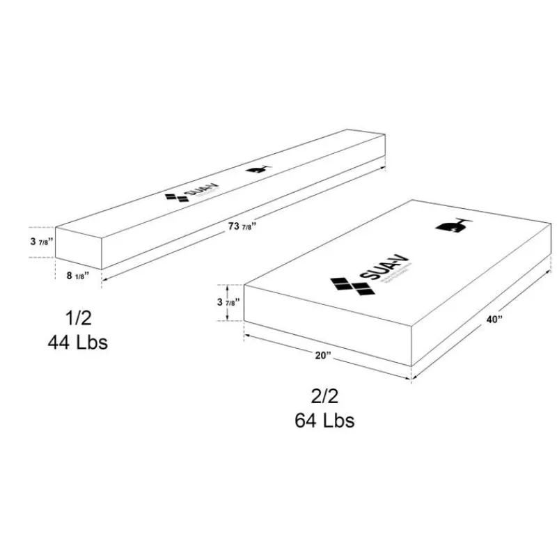 SUA-V Queen Platform Bed (60'')