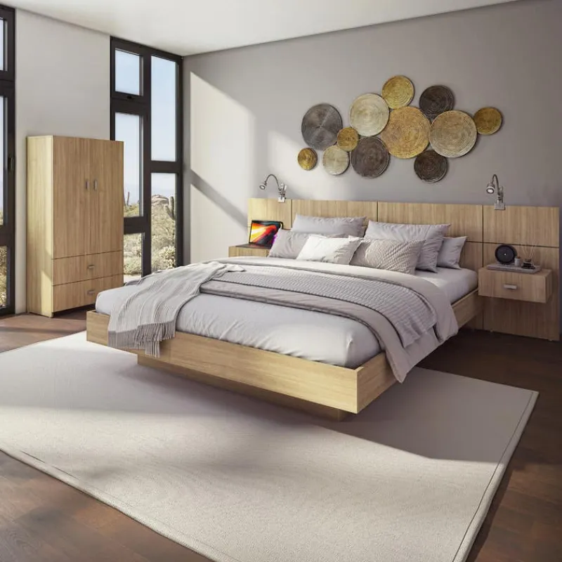 SUA-V Queen Platform Bed (60")