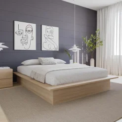 Nexera Queen Platform Bed (60