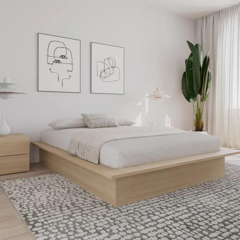 Nexera Queen Platform Bed (60") -