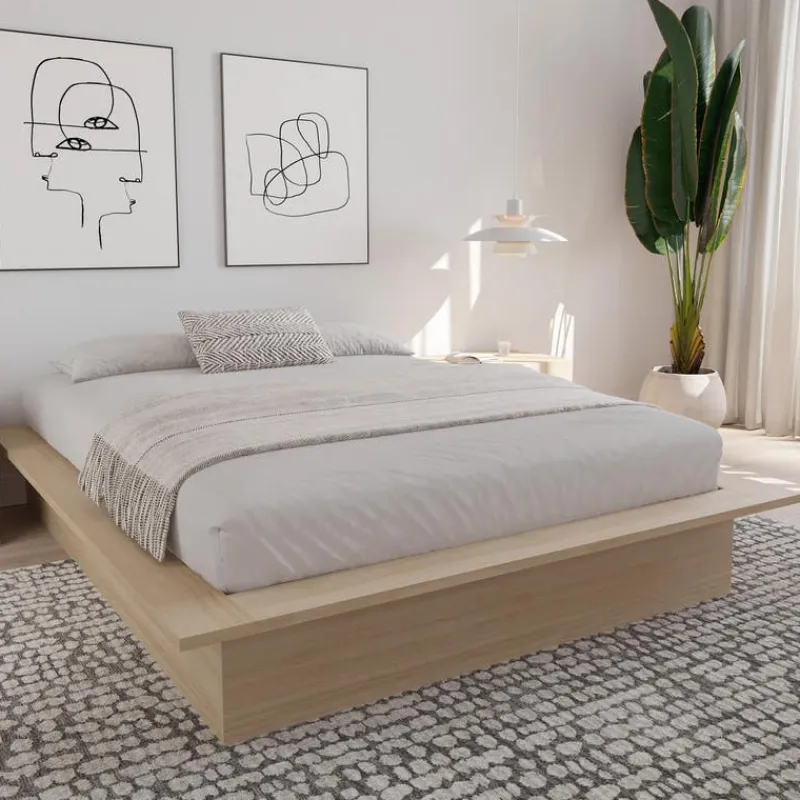 Nexera Queen Platform Bed (60") -