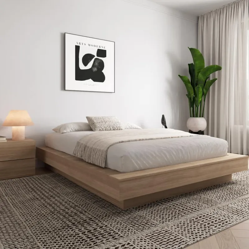 Nexera Queen Platform Bed (60") -