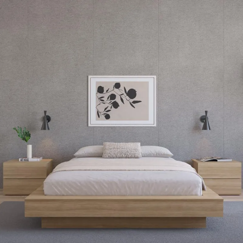 Nexera Queen Platform Bed (60") -