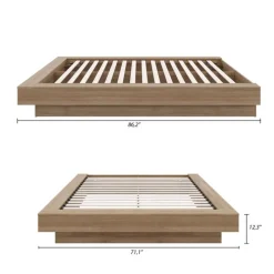 Nexera Queen Platform Bed (60