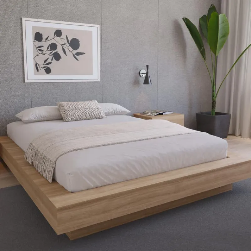 Nexera Queen Platform Bed (60") -
