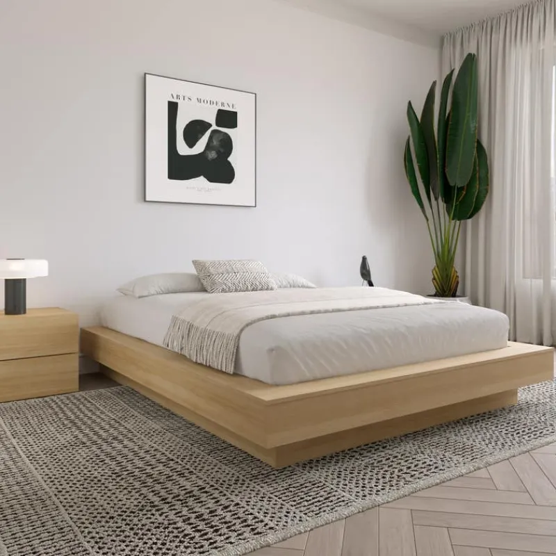 Nexera Queen Platform Bed (60") -
