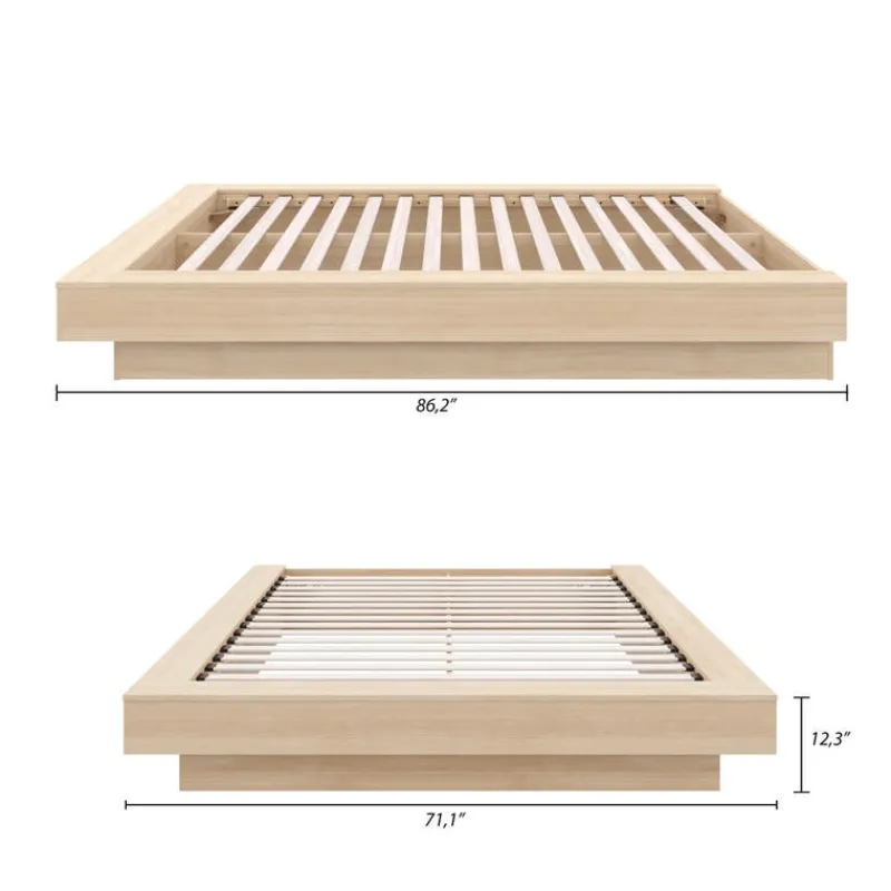Nexera Queen Platform Bed (60") -