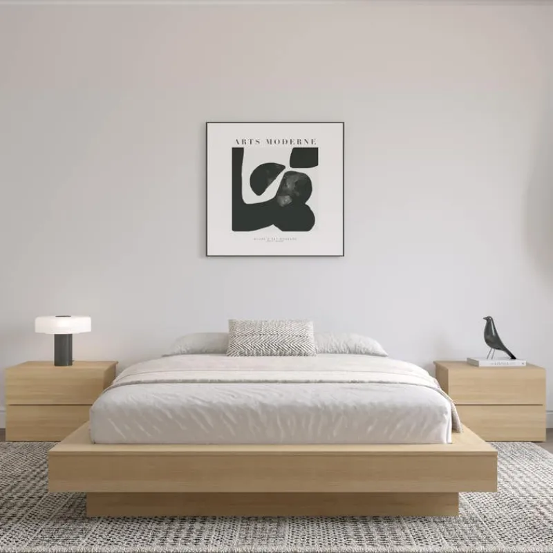 Nexera Queen Platform Bed (60") -