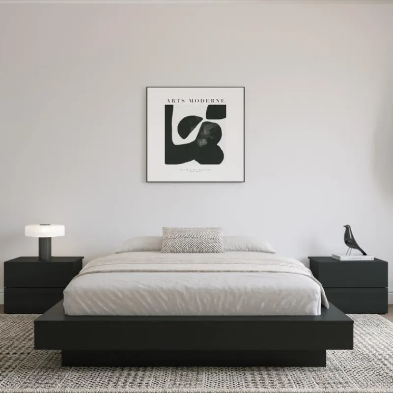 Nexera Queen Platform Bed (60") -