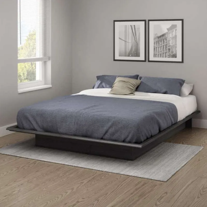 Meubles South Shore Queen Platform Bed (60'') - South Shore