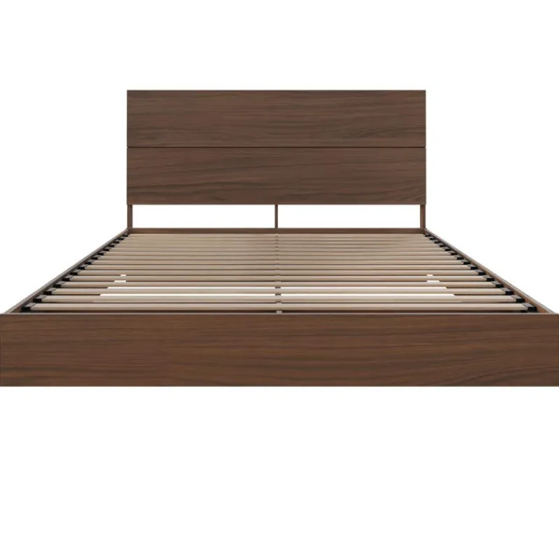 Nexera Queen Platform Bed with Headboard (60'') -