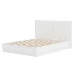 Nexera Queen Platform Bed with Headboard (60