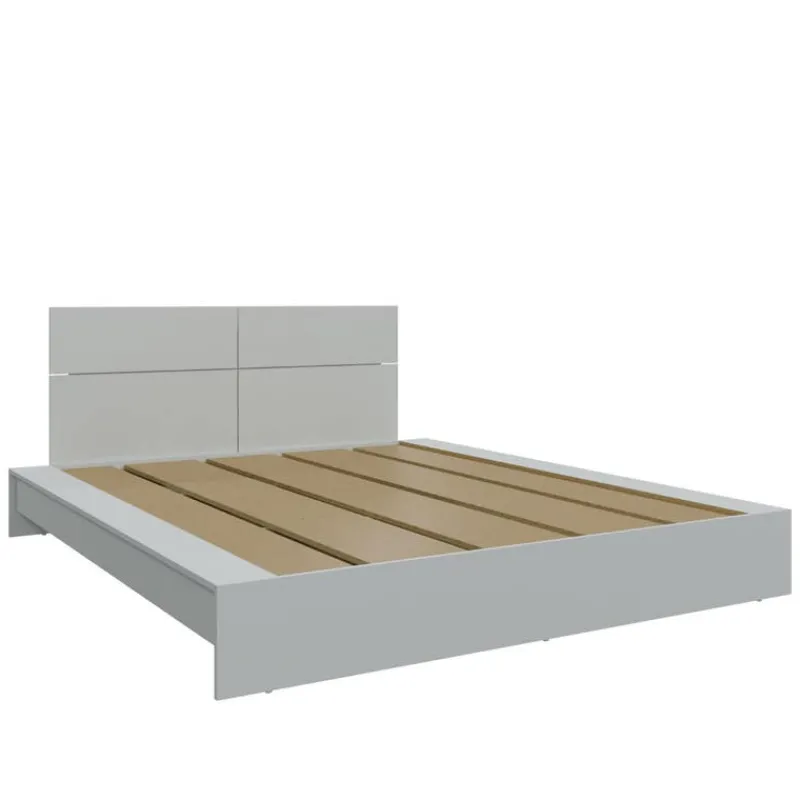 SUA-V Queen Platform Bed with Headboard (60")
