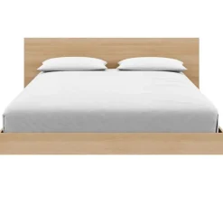 Nexera Queen Platform Bed with Headboard (60