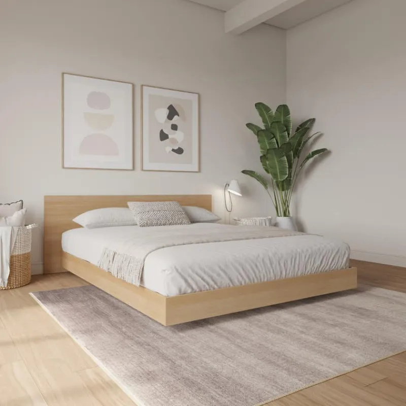 Nexera Queen Platform Bed with Headboard (60") -