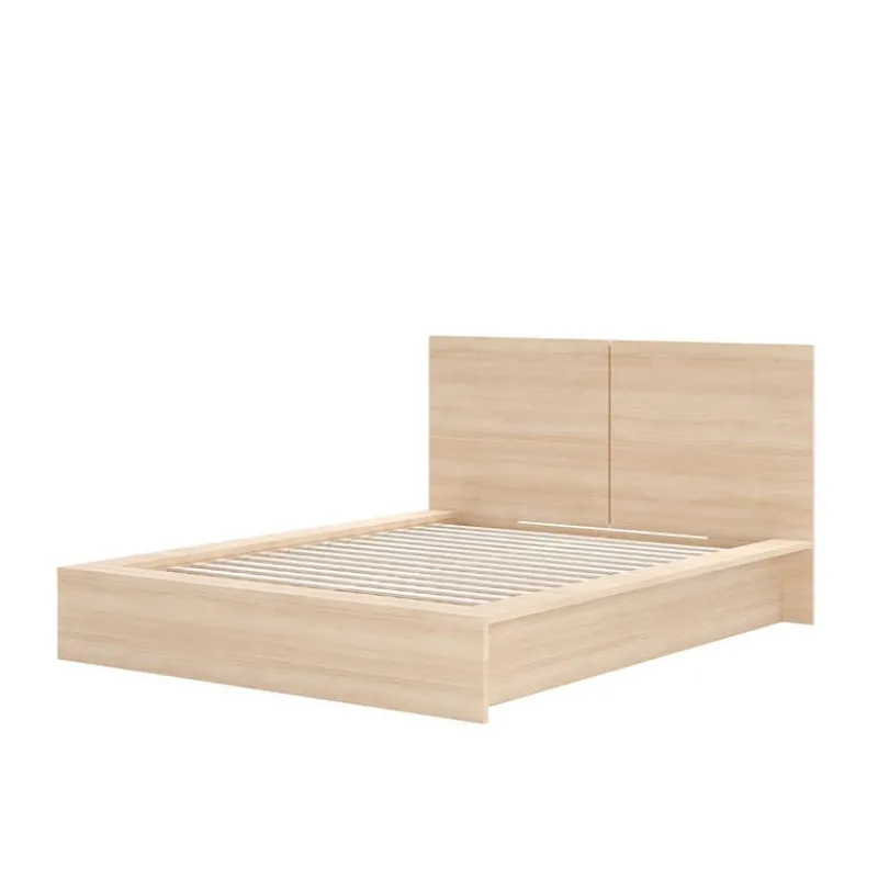 Nexera Queen Platform Bed with Headboard (60") -