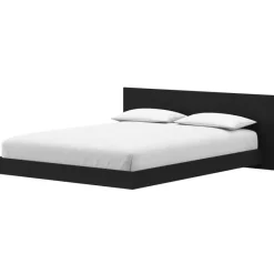 Nexera Queen Platform Bed with Headboard (60") -