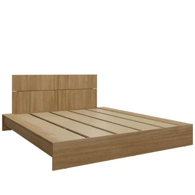 SUA-V Queen Platform Bed with Headboard (60")