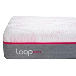 LOOP Queen Plush Mattress-in-a-Box with Pocket Nanocoils - 60