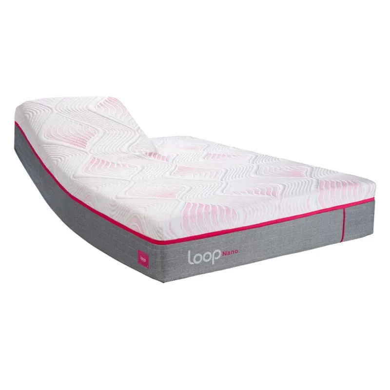 LOOP Queen Plush Split-Head Mattress-in-a-Box with Nano Pocket Coils - 60"