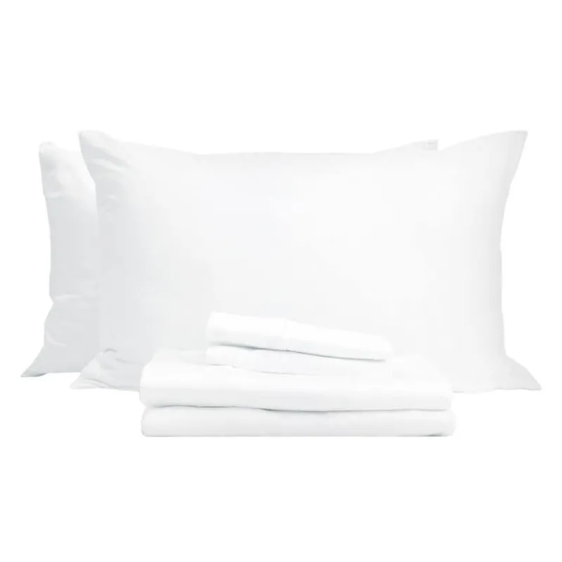 Queen Split-Head Bamboo Rayon Bed Sheet Set -