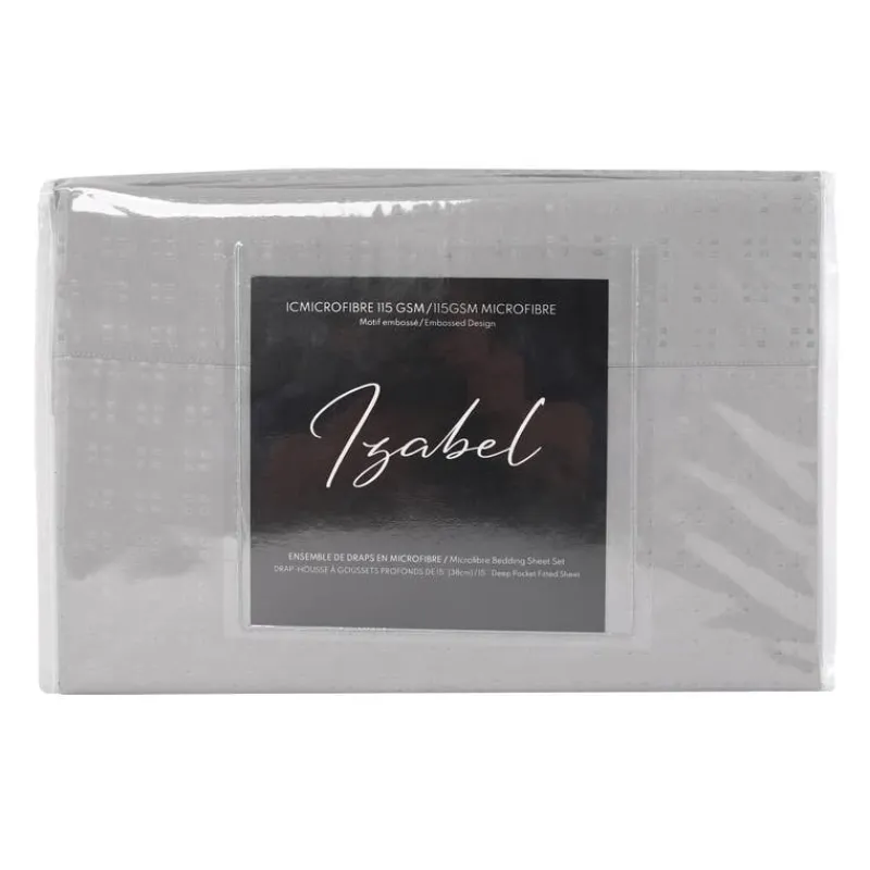 Queen Split-Head Microfibre Bed Sheet Set -