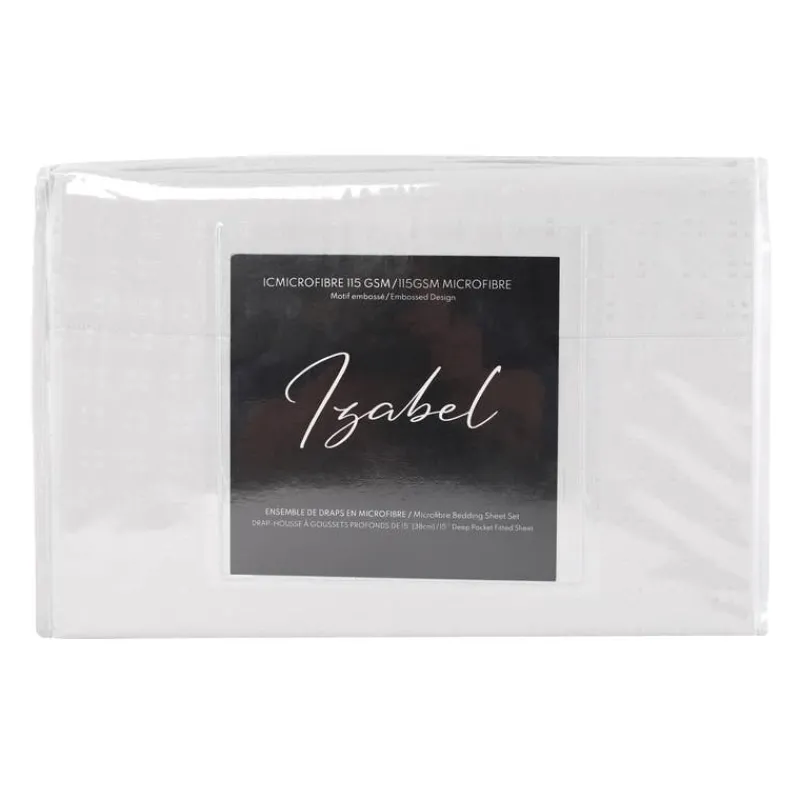 Queen Split-Head Microfibre Bed Sheet Set -