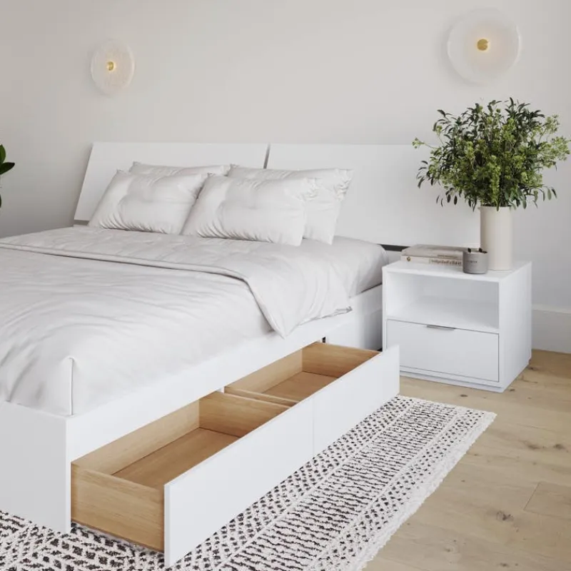 Nexera Queen Storage Bedroom Set (60") - 3 pcs -