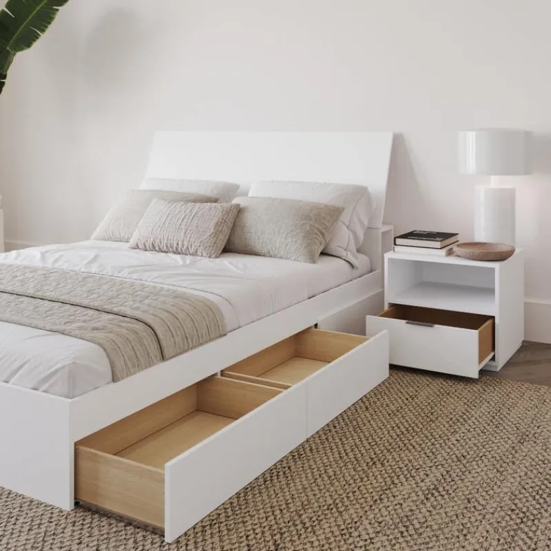Nexera Queen Storage Bedroom Set (60") - 3 pcs -