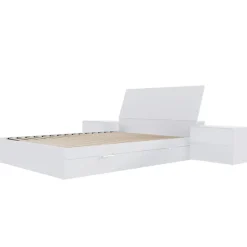 Nexera Queen Storage Bedroom Set (60") - 4 pcs -