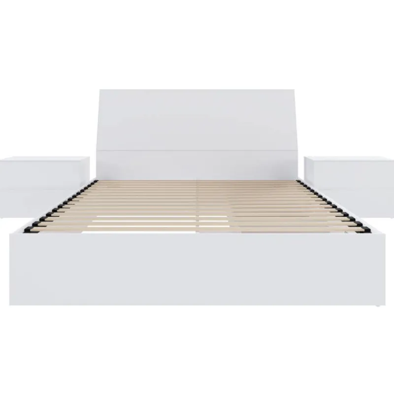 Nexera Queen Storage Bedroom Set (60") - 4 pcs -