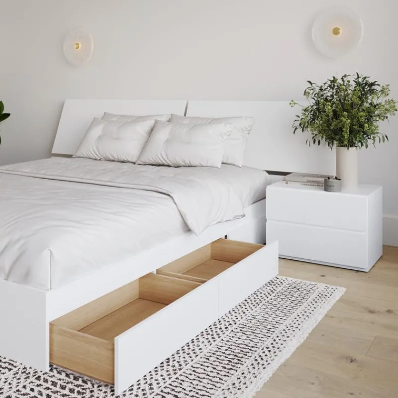 Nexera Queen Storage Bedroom Set (60") - 3 pcs -