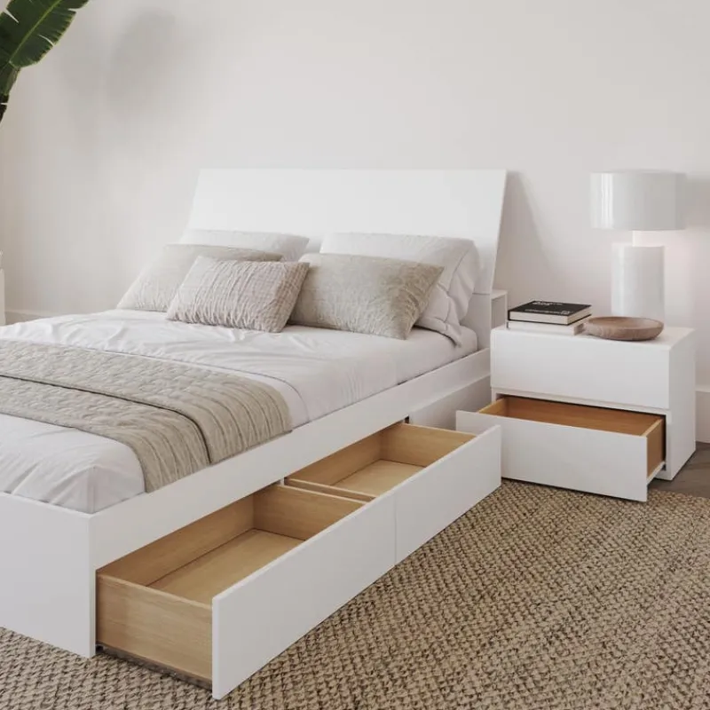 Nexera Queen Storage Bedroom Set (60") - 3 pcs -