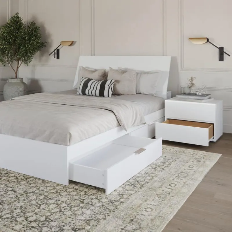 Nexera Queen Storage Bedroom Set (60") - 3 pcs -