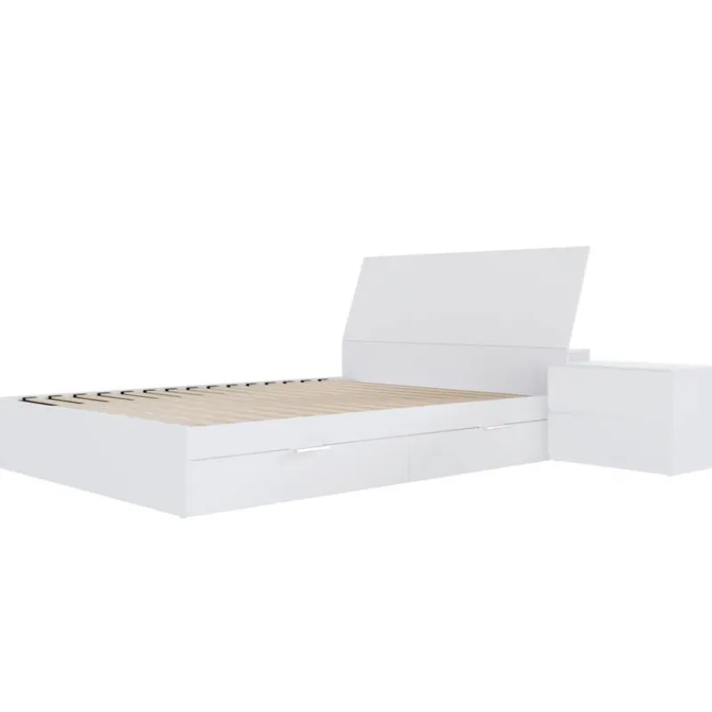 Nexera Queen Storage Bedroom Set (60") - 3 pcs -