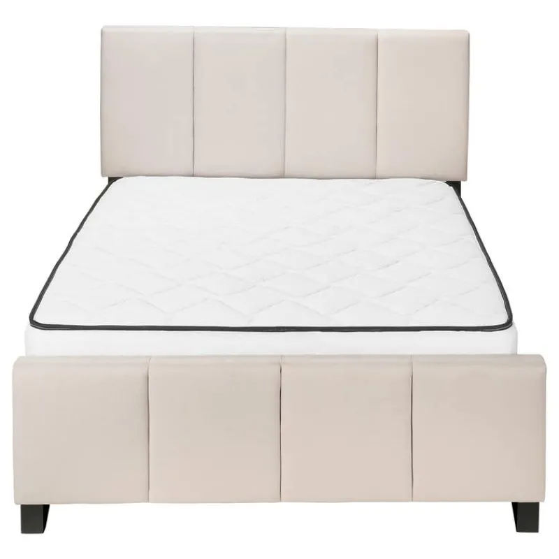 Monarch Queen Upholstered Bed with Headboard (60") -