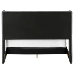 Monarch Queen Velvet Bed with Headboard (60