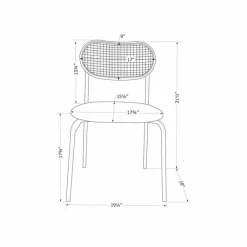 Meubles South Shore Rattan Dining Chair - Set Of 2 - South Shore
