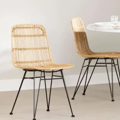 Meubles South Shore Rattan Dining Chair. Set Of 2 - South Shore